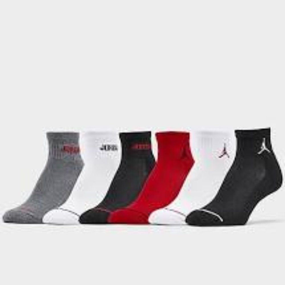 Jordan Jumpman Boy's Quarter Length Socks, 3Y-5Y